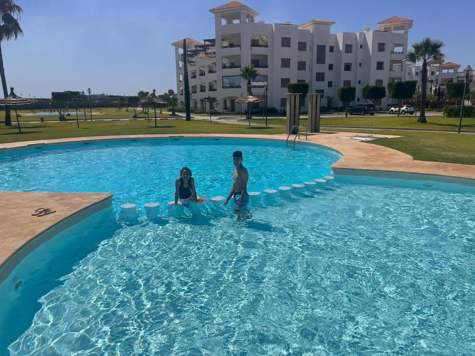 Appartement Pied Dans L Eau A Residence Beralmar Асила Экстерьер фото